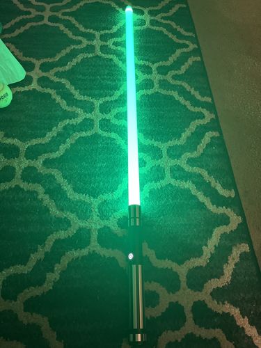Customer photo review of The Newcomer lightsaber