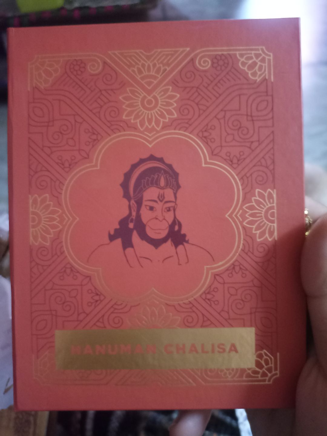 Customer photo review of Hanuman Chalisa Book - Premium Edition in a Gift Case