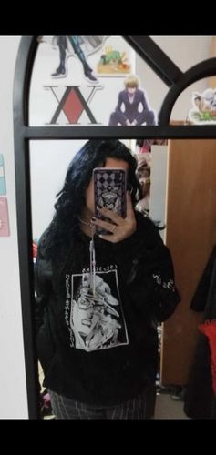 Customer photo review of JoJo's Bizarre Adventure Hoodie Kujo Jotaro
