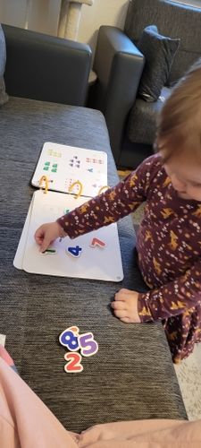 Customer photo review of Educational Busy Board