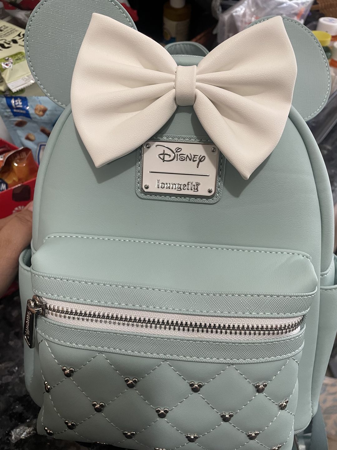 Customer photo review of 707 Street Exclusive - Loungefly Disney The Minnie Mouse Classic Series Mini Backpack - Elegance