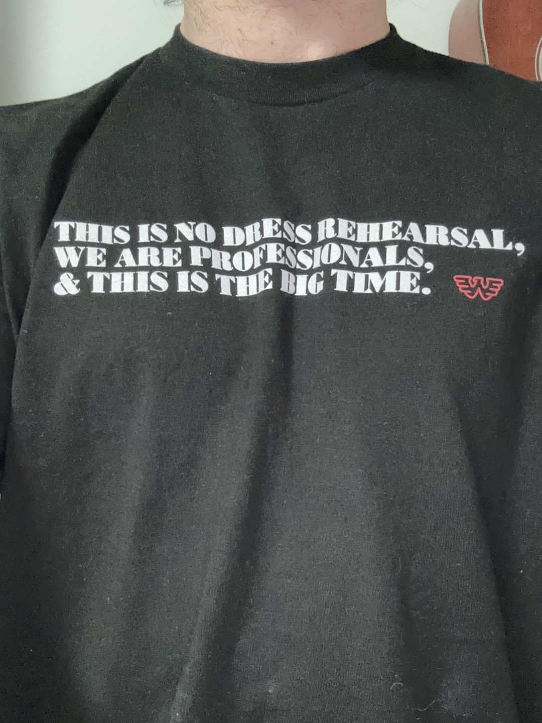 Customer photo review of This Is the Big Time Mens Tee Shirt