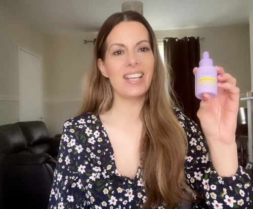 Customer photo review of illum Forever Young Face Serum - Anti ageing