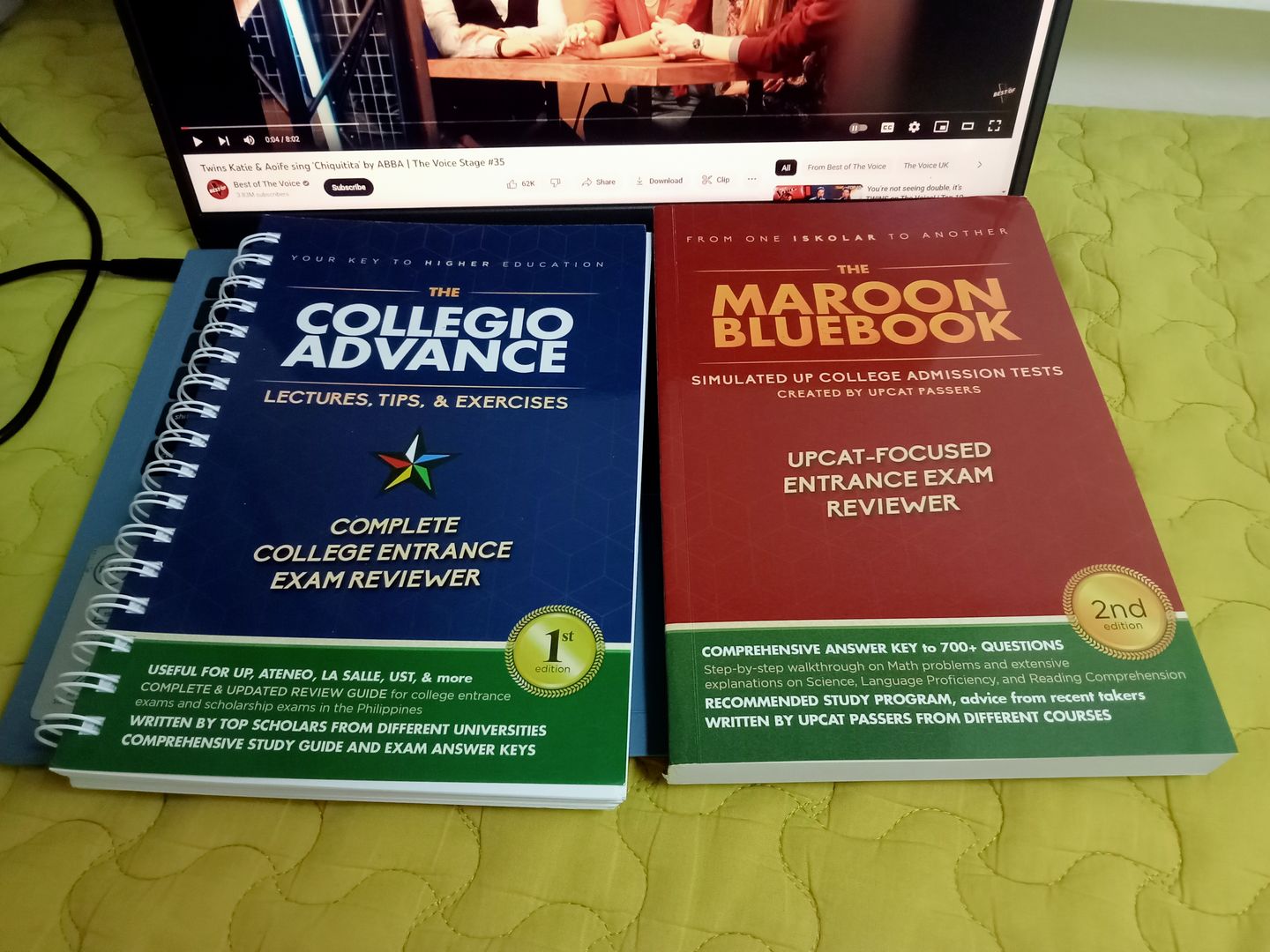 Customer photo review of College Entrance Exam Reviewer for 2023