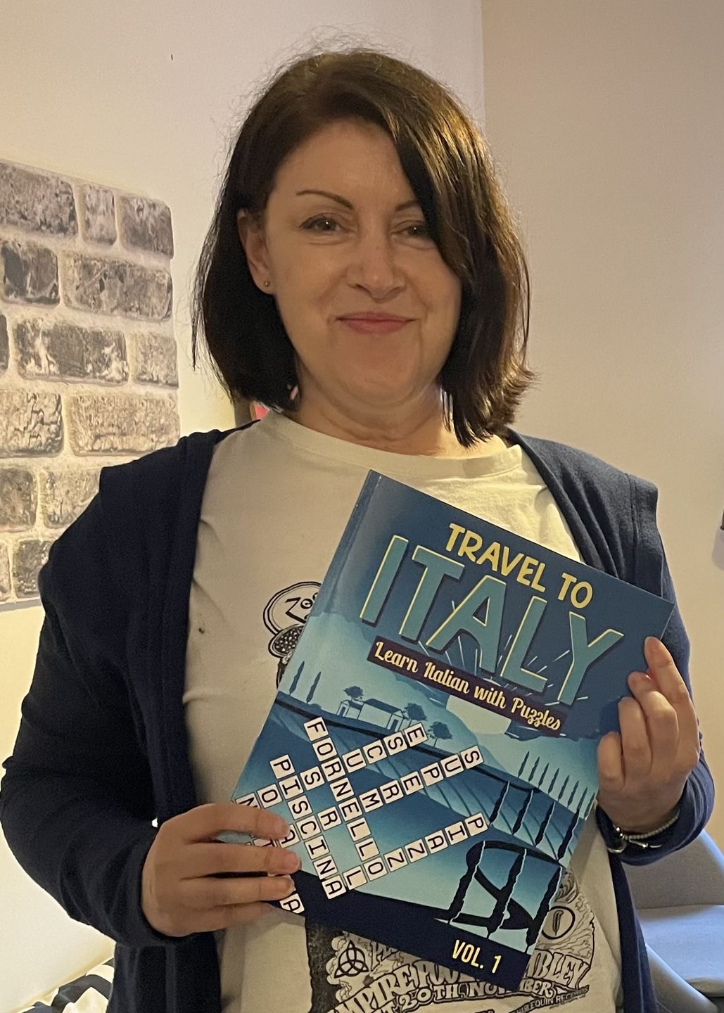 Customer photo review of Vol. 1 - Travel to Italy - Learn Italian with Puzzles (PAPERBACK)