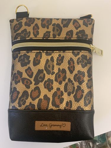 Customer photo review of Wanderlust Phone Bag Pattern