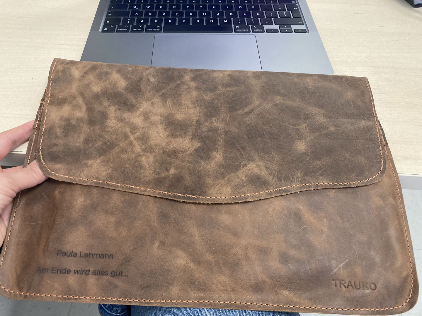 Customer photo review of Funda Notebook
