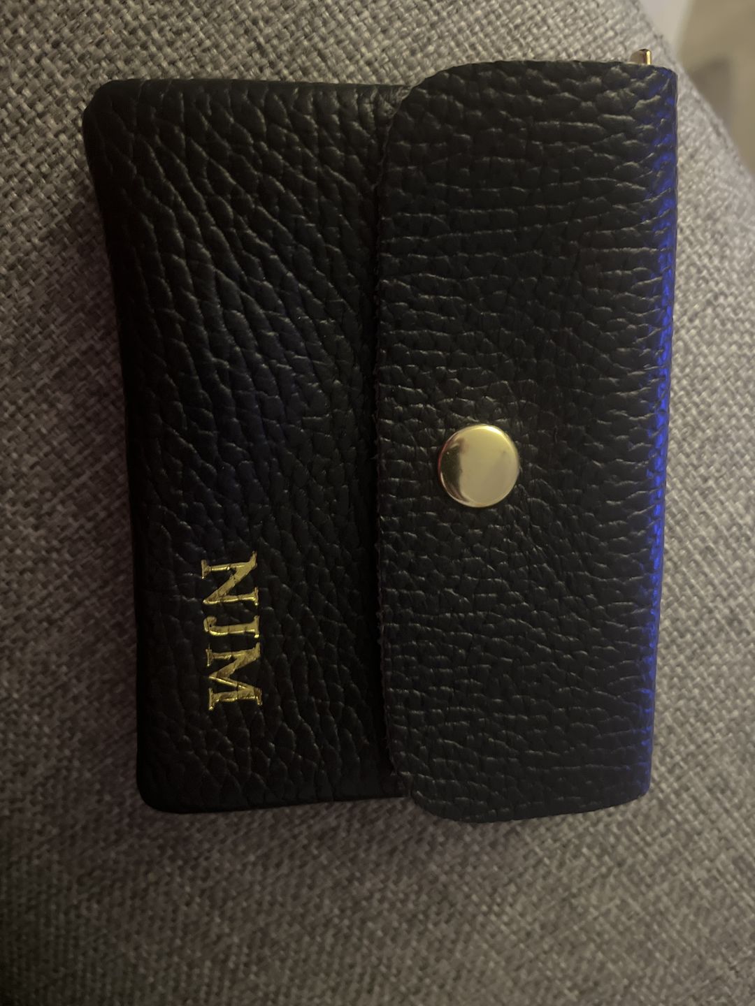 Customer photo review of Small Leather Purse