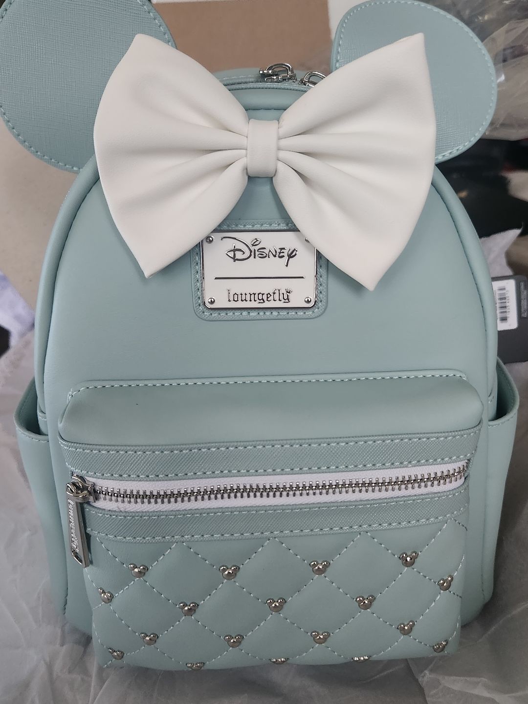 Customer photo review of 707 Street Exclusive - Loungefly Disney The Minnie Mouse Classic Series Mini Backpack - Elegance