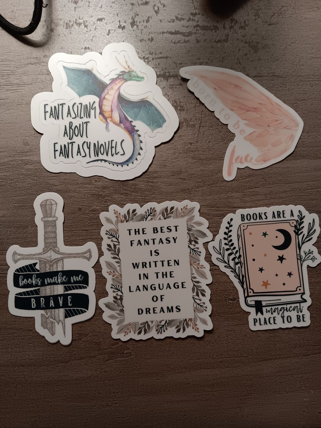 Customer photo review of magical sticker bundle