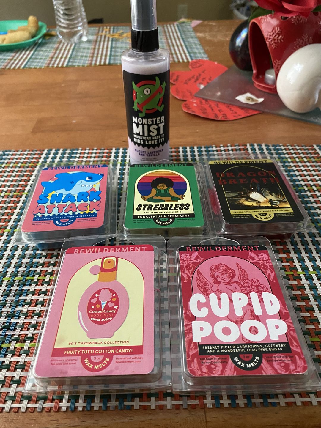 Customer photo review of Shark Attack Wax Melts