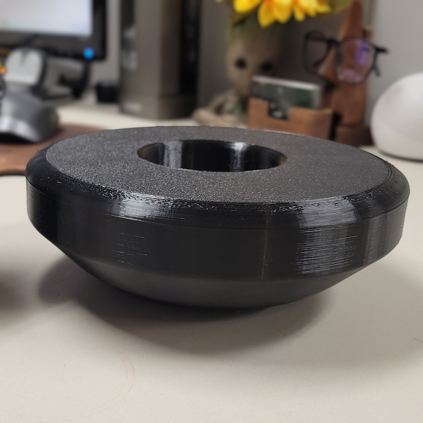 Customer photo review of Black PETG Filament 1.75mm 5kg