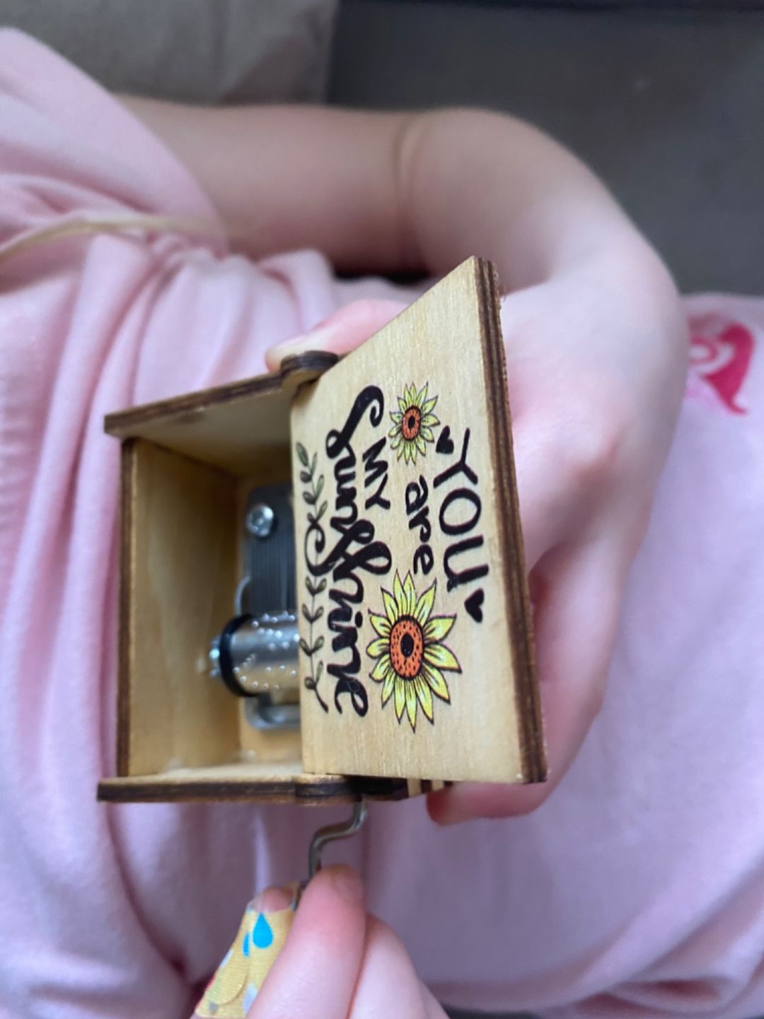 Customer photo review of You Are My Sunshine Musical Box