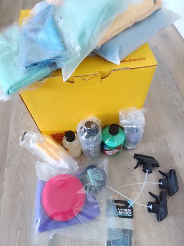 Customer photo review of Glass Cloth