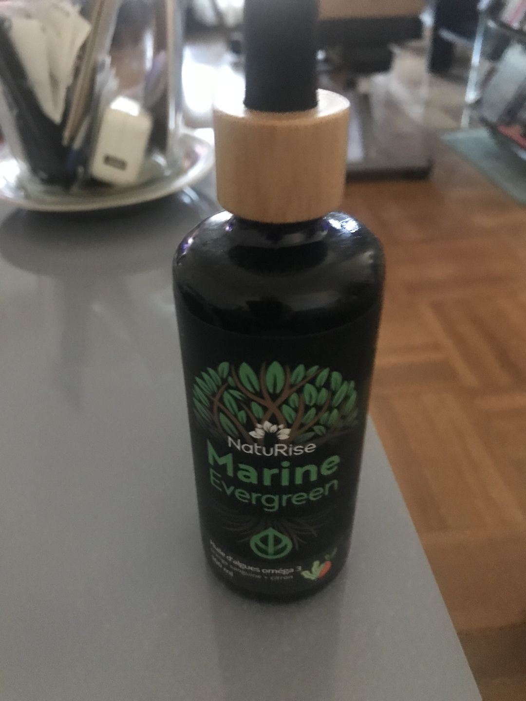 Customer photo review of Huile d'algues oméga-3 (100ml)