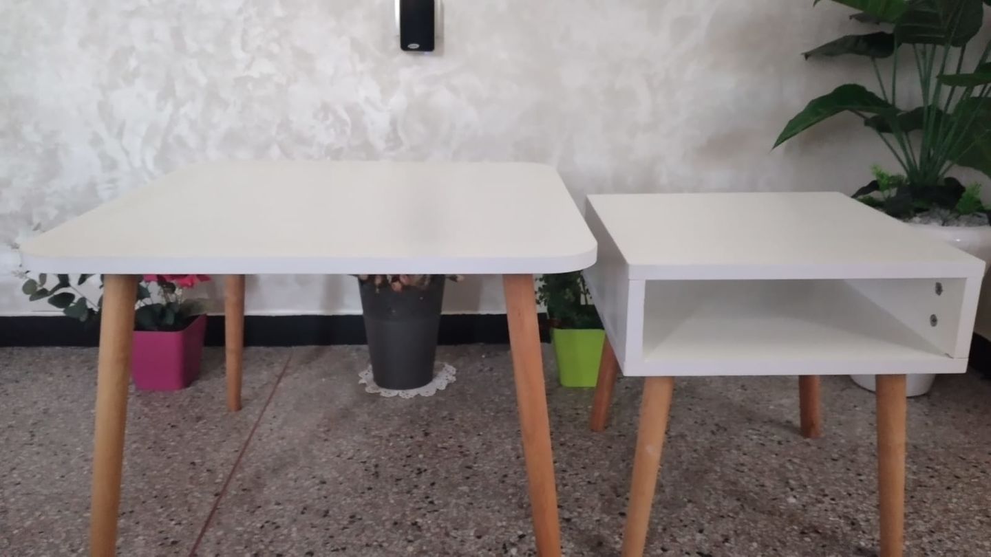 Customer photo review of MIRA - Lots 2 Tables Basses - Salon et séjour