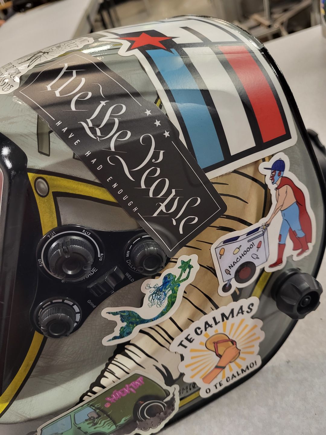 Customer photo review of We the People Decal