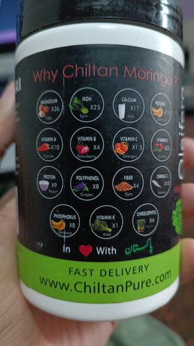 Customer photo review of Moringa Powder SuperFood  – Boost Metabolism [ کرشماتی پتوں سے 300 بیماریوں کا علاج - چلتن سہاجنا]