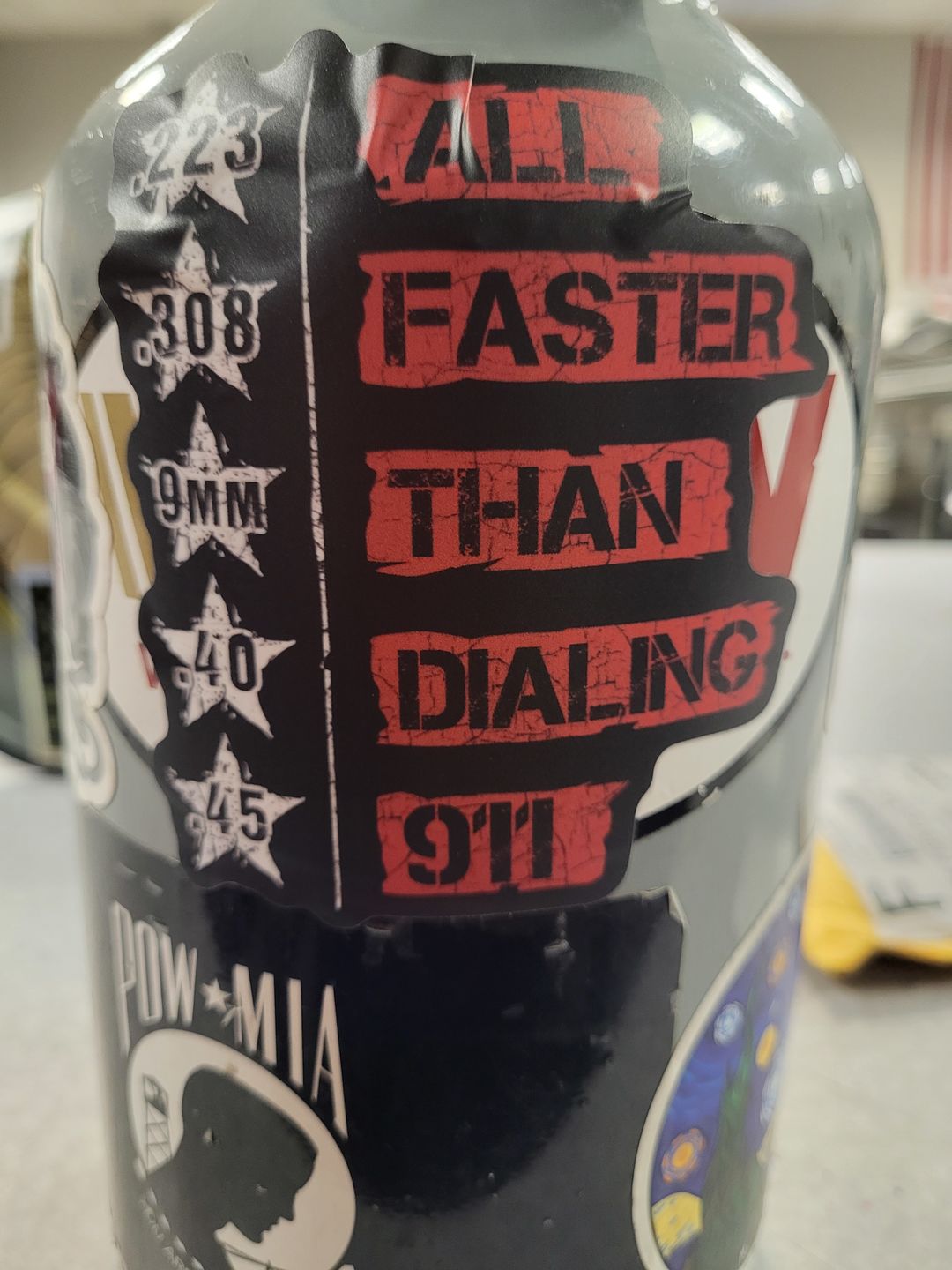 Customer photo review of All Faster than 911 Decal