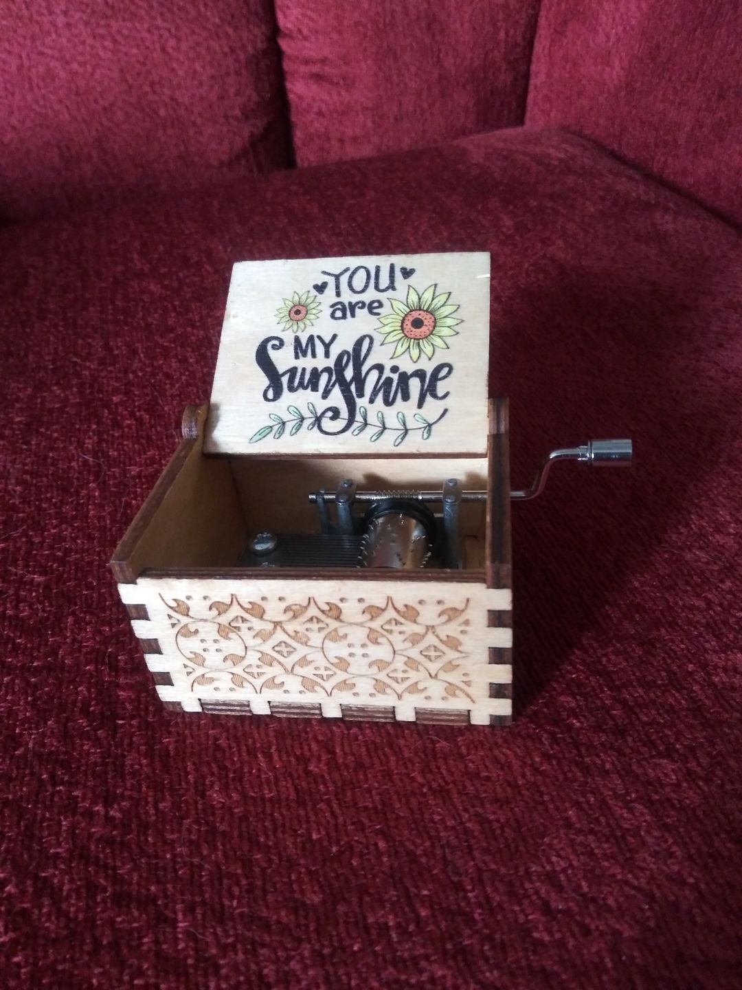 Customer photo review of You Are My Sunshine Musical Box