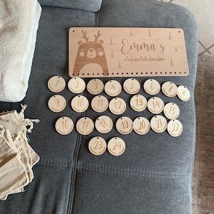 Customer photo review of Personalisierte Adventskalender Bär