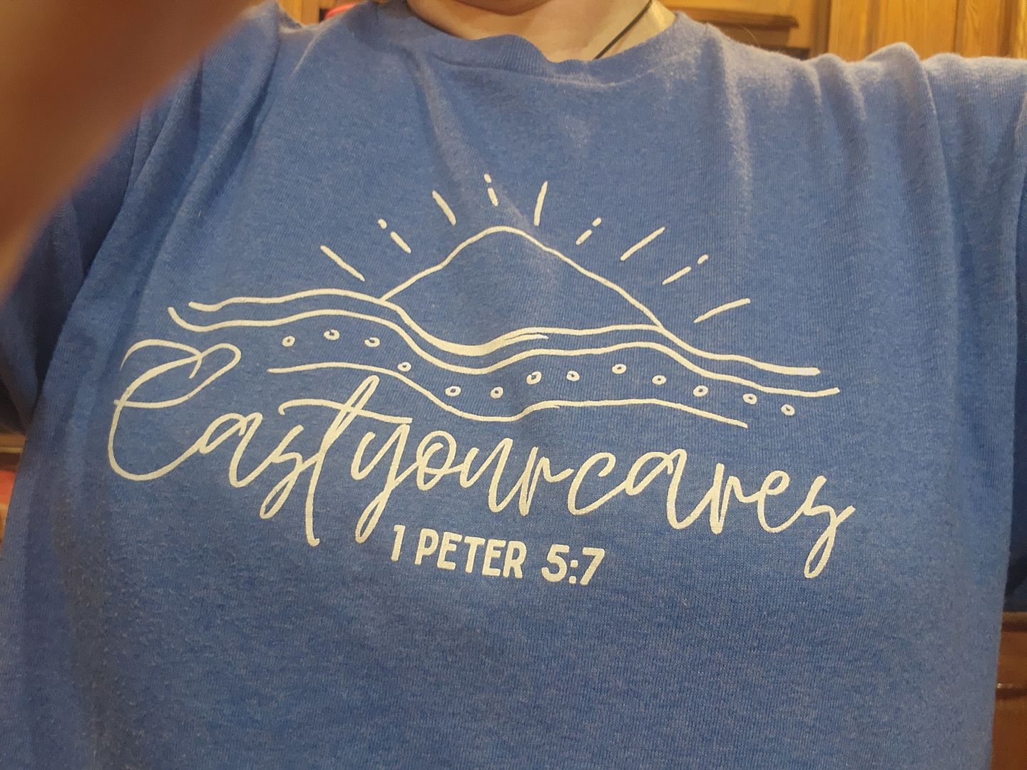 Customer photo review of Mystery Shirt