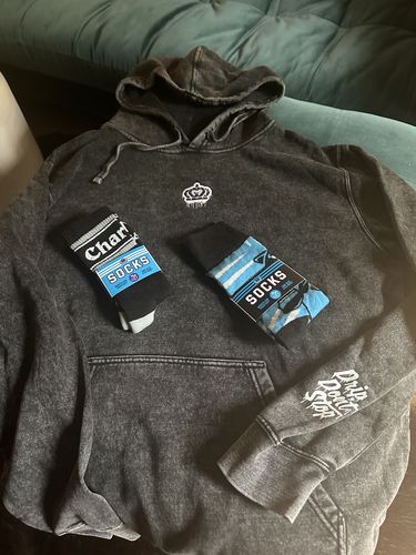 Customer photo review of Glory Days Apparel - Drip Don't Stop Mineral Wash Hoodie