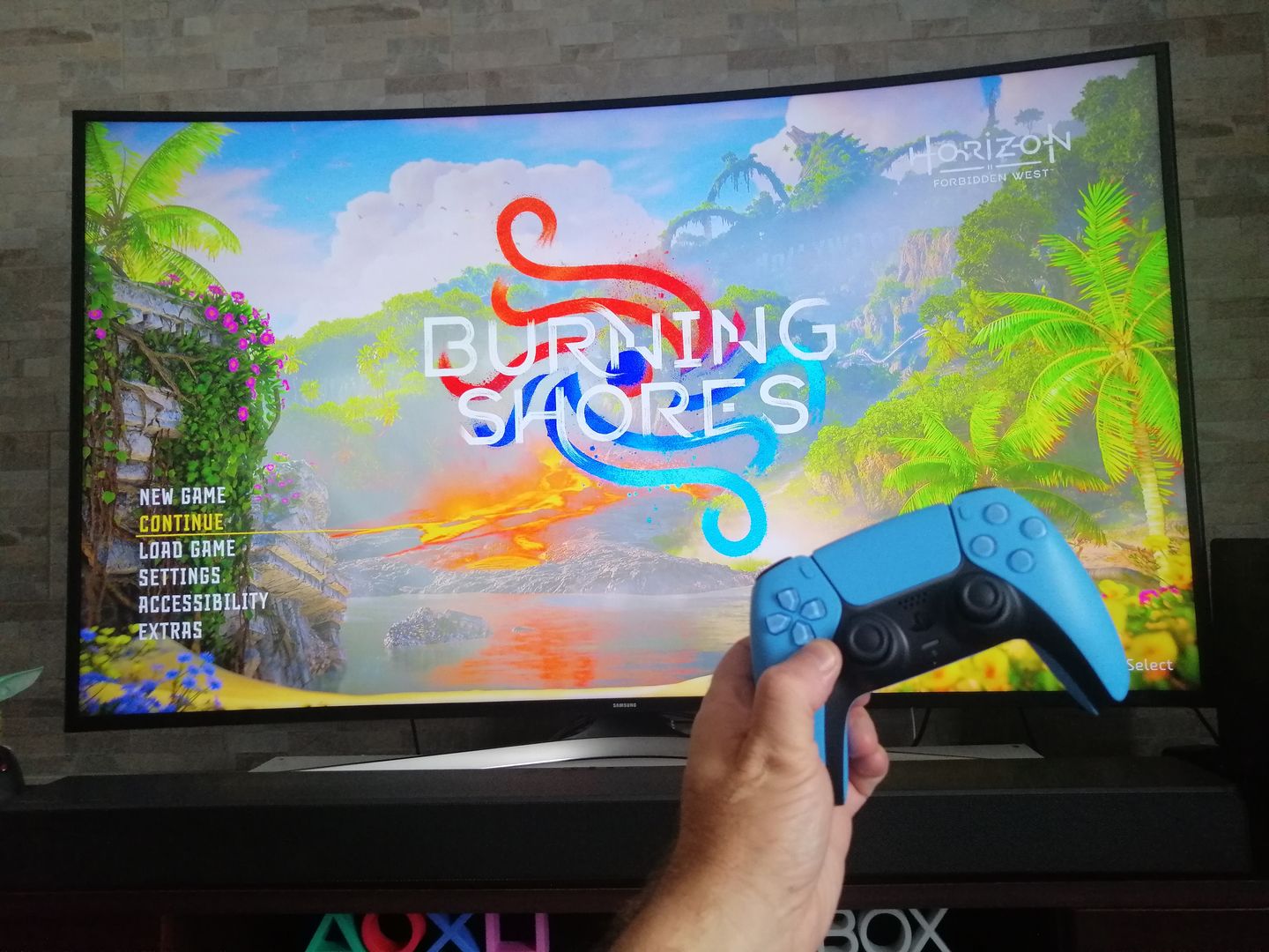 Customer photo review of PlayStation 5 (PS5) DualSense Wireless Controller - Starlight Blue