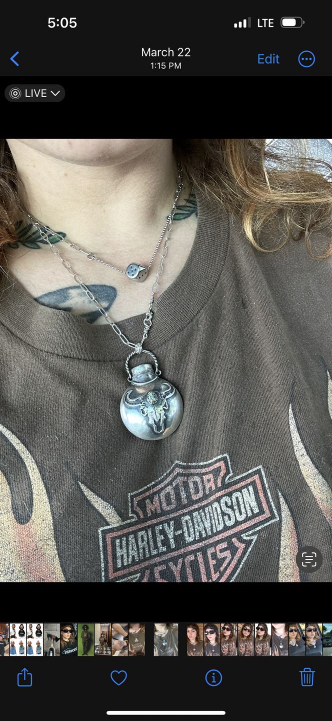 Customer photo review of Talis Necklace