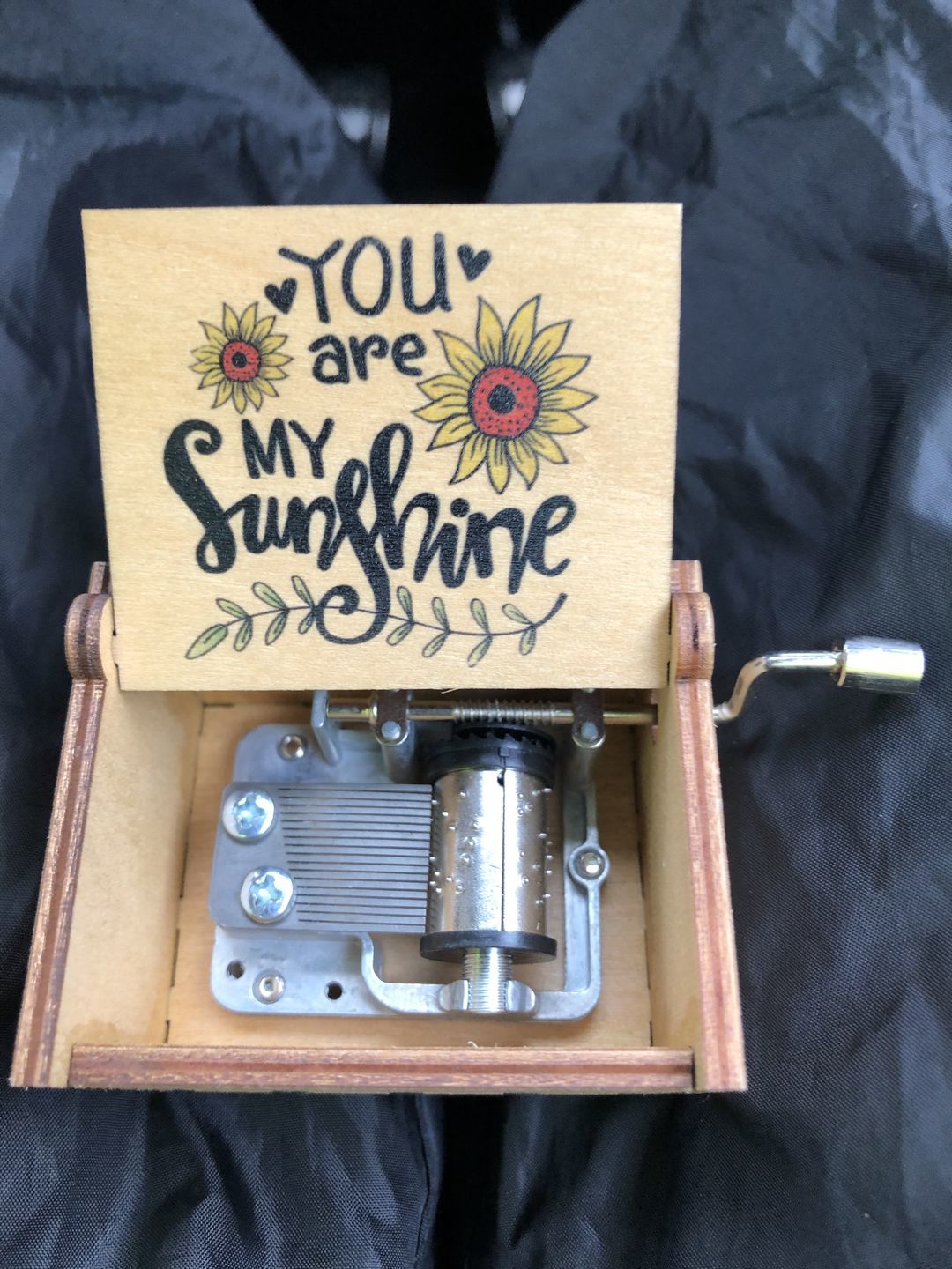 Customer photo review of You Are My Sunshine Musical Box