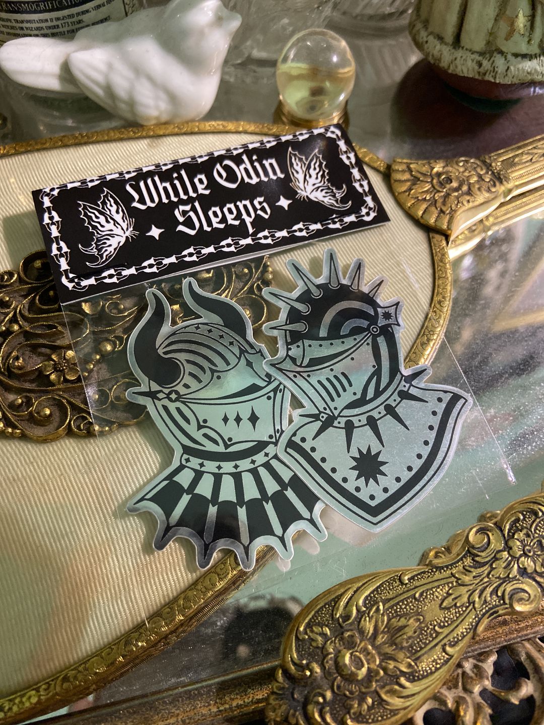 Customer photo review of To The Death Sticker Set