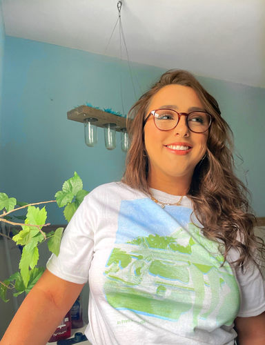 Customer photo review of 'A Dip in the Pool' baby tee