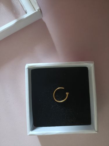 Customer photo review of Faux piercing Léa