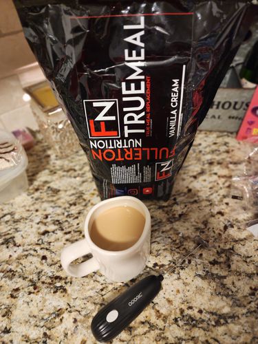 Customer photo review of True Meal Low Carb Meal Replacement