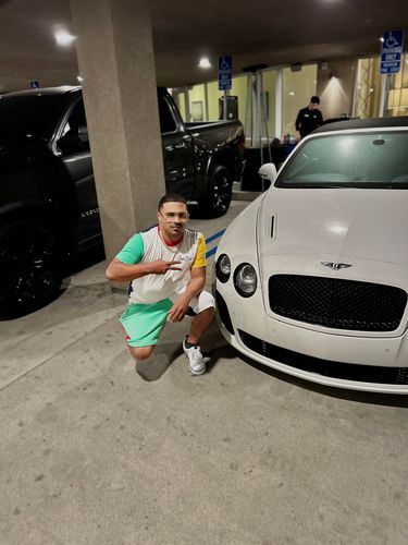 Customer photo review of God`s Child Signature "Color Blocked" 8" Short Set