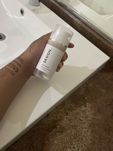 Customer photo review of WHITEWASH Purifying Clay Cleanser