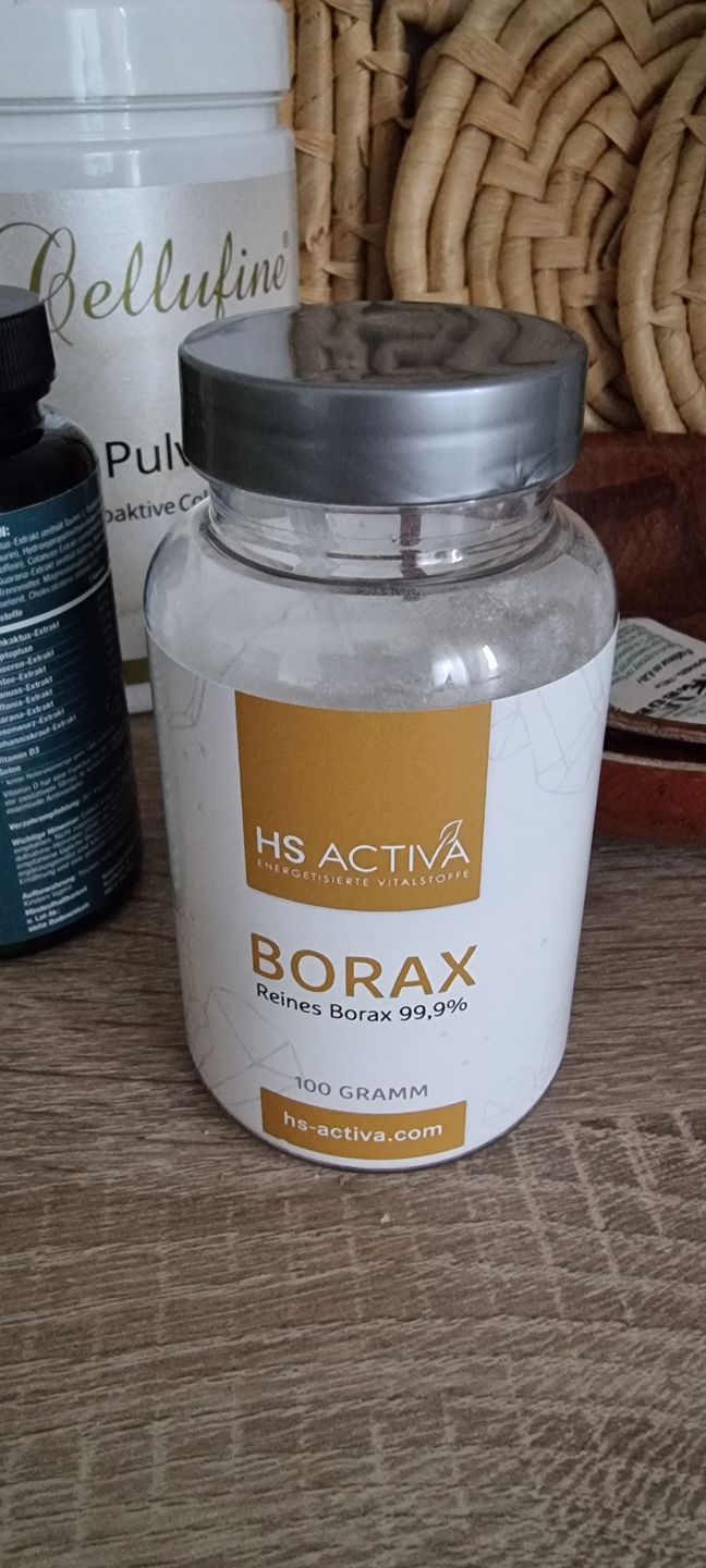 Customer photo review of Borax I Pharmazeutische Reinheit 99,9% I 100 Gramm