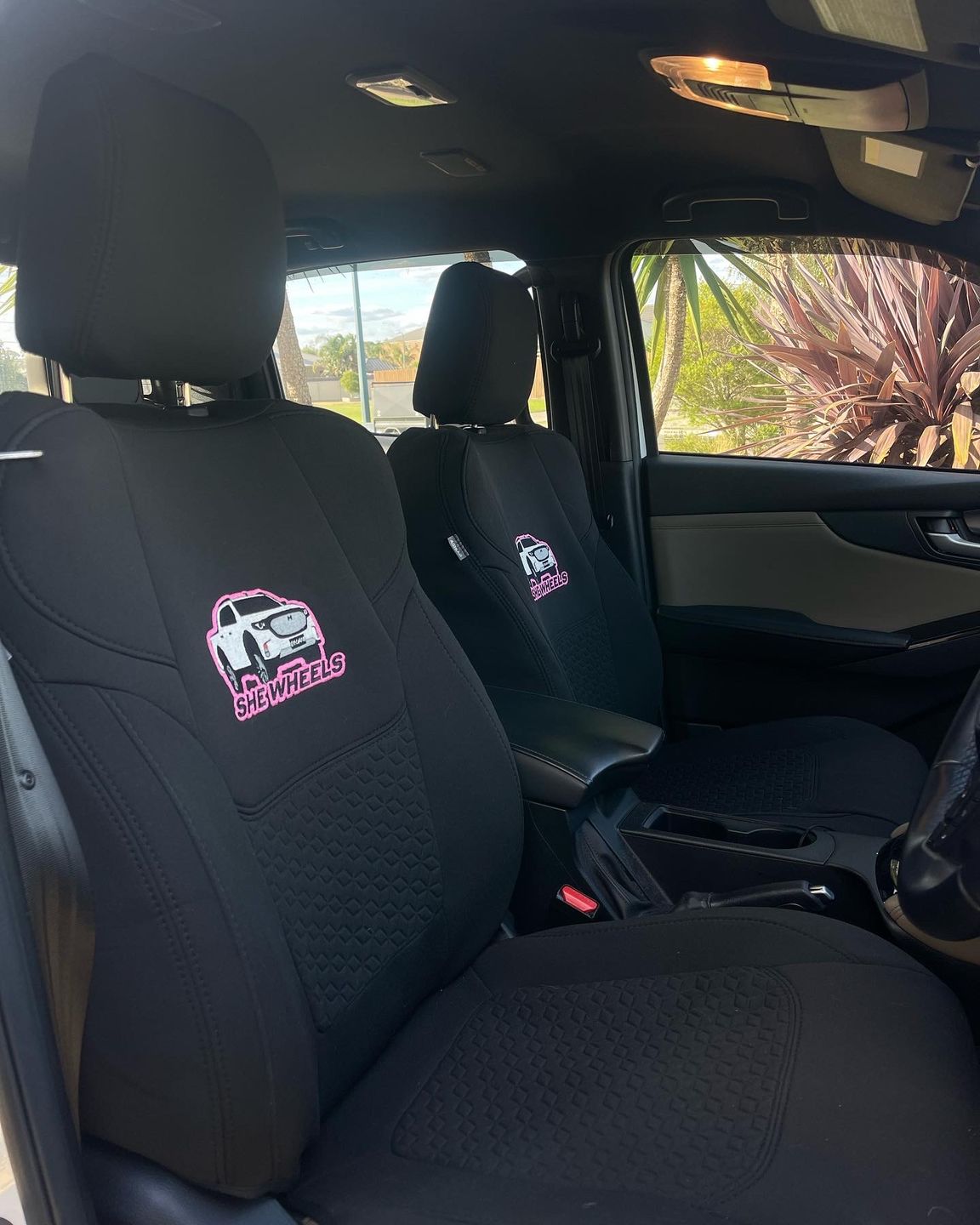 Customer photo review of Mazda BT-50 TF Premium Neoprene 2x Front Seat Covers (Made to Order)