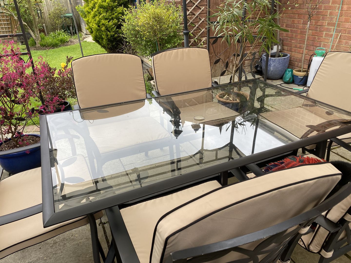 Customer photo review of Lucca Seat & Back Seat Pad "53cm x 47cm x 53cm"
