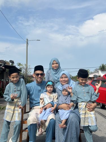 Customer photo review of Baju Melayu Fattah Kids