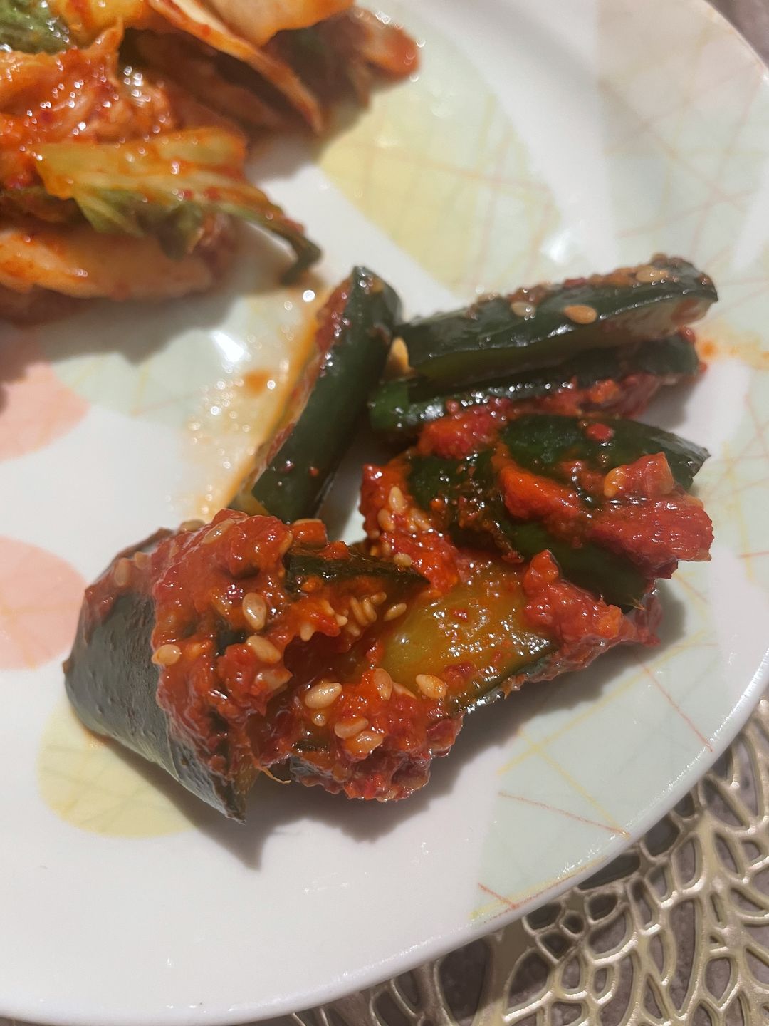 Customer photo review of JIN "Cucumber" Kimchi