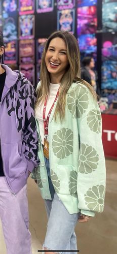 Customer photo review of God Kiss Cardigan