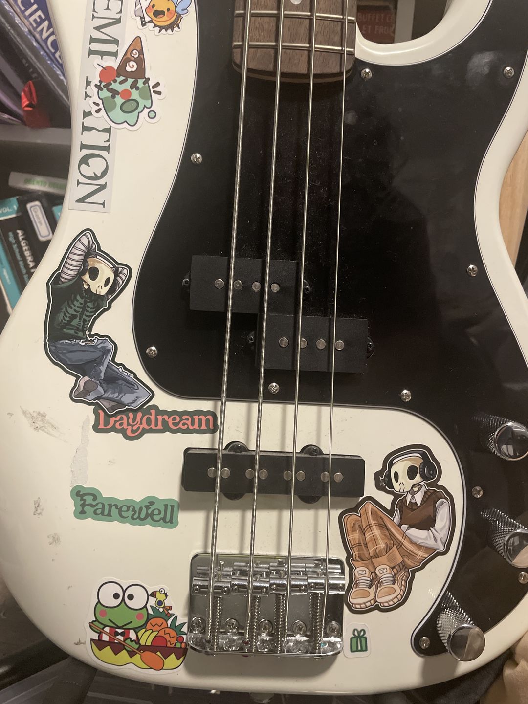 Customer photo review of Aesthetic Skeleton Stickers