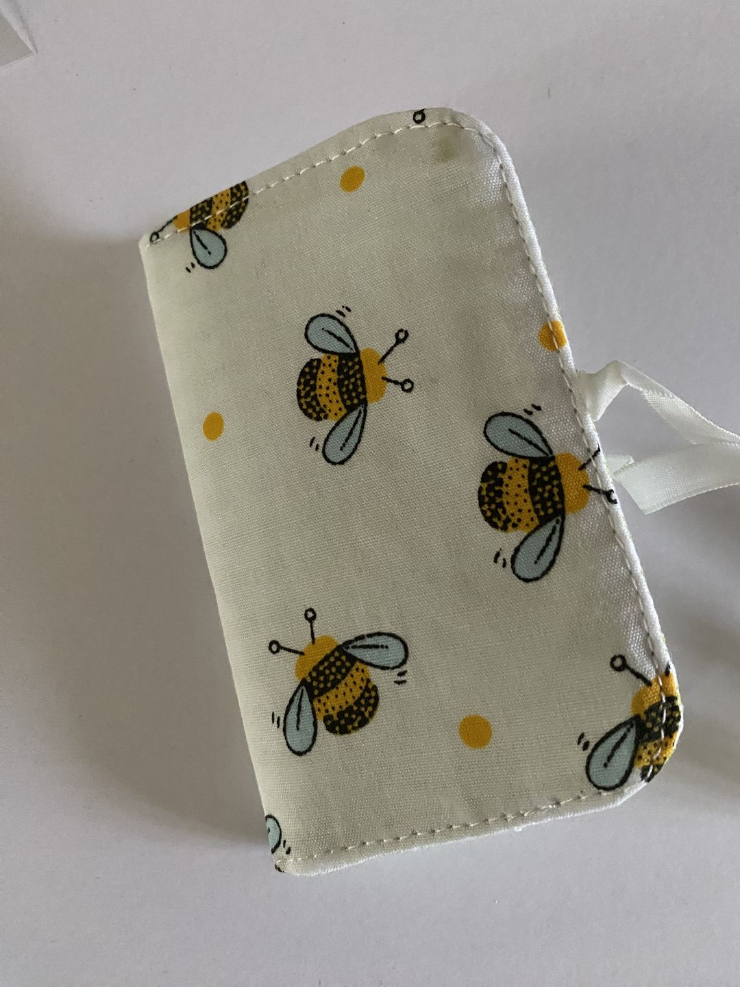 Customer photo review of Bees and Dots Polycotton Fabric