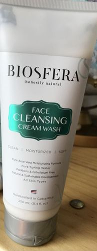 Customer photo review of Face Cleansing Cream Wash