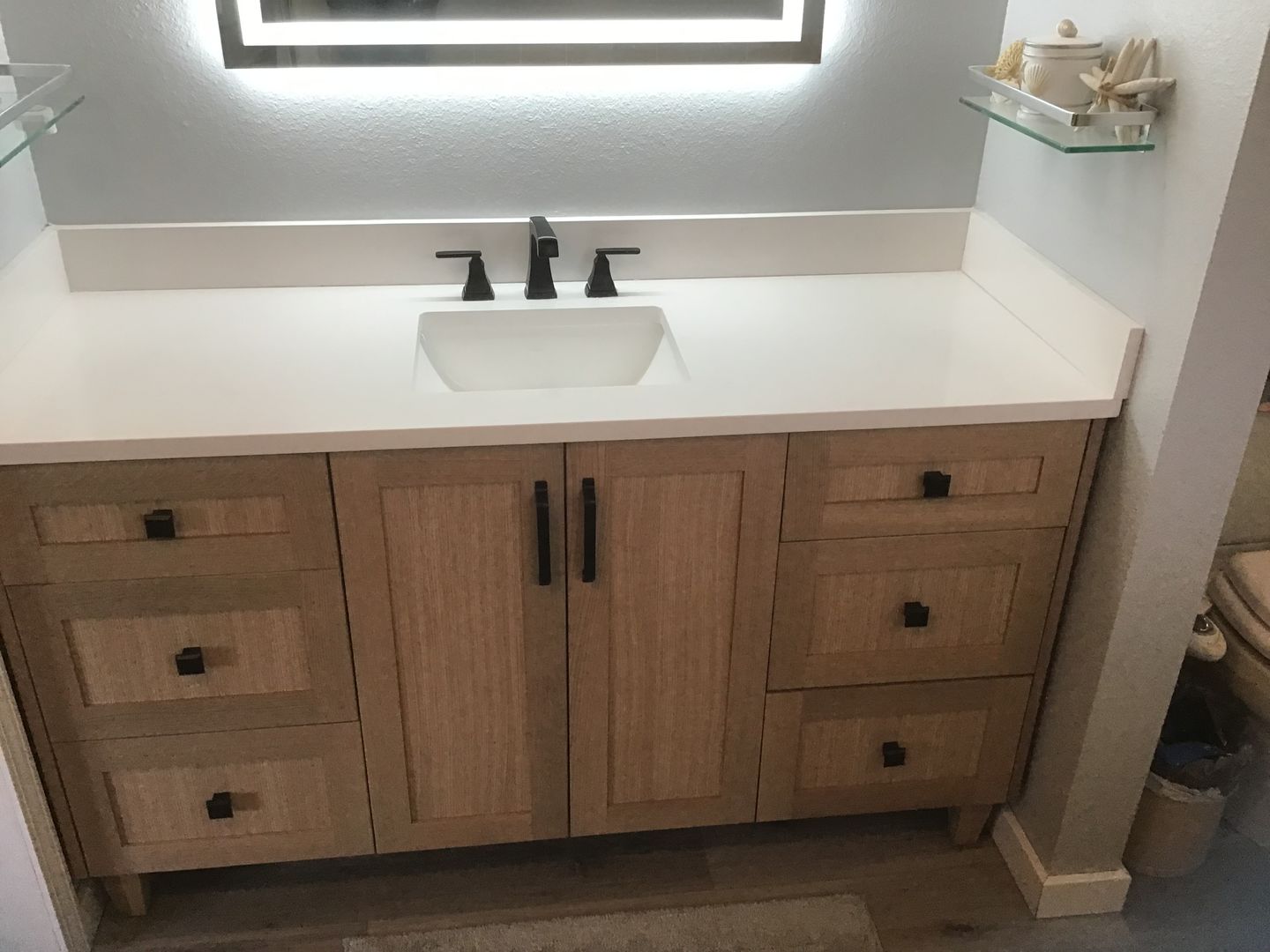 Customer photo review of Sidesplash, Arctic Trace Quartz