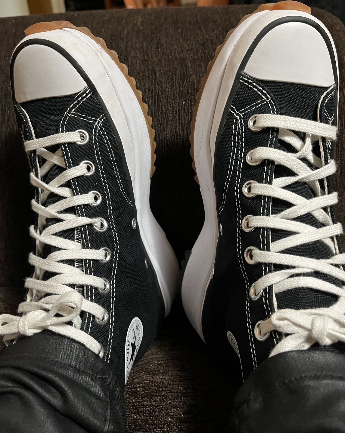 Customer photo review of Zapatilla Converse Run Star Hike Plataforma Mujer Negro