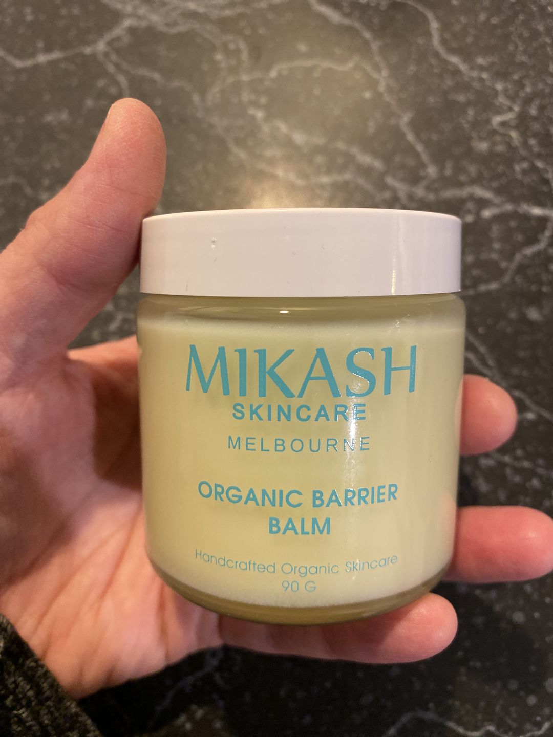 Customer photo review of Organic Barrier Balm (pre order 21/04/23)