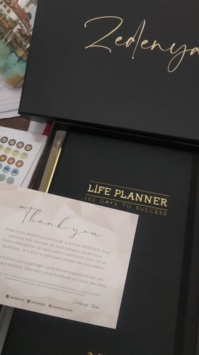 Customer photo review of Coffret - Life Planner Premium & Accessoires