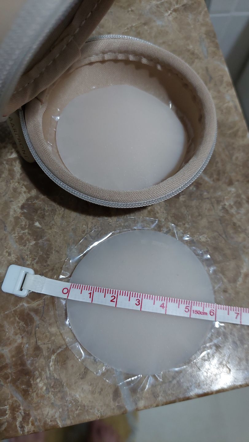 Customer photo review of PREORDER Seamless Opaque 6cm Pasties